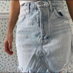 Agolde Denim Skirt Never Worn